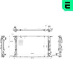 ERA Radiator, racire motor ERA 673262 (673262)