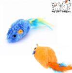 Nunbell szőrmés egér cicáknak-2db