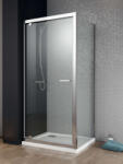 Radaway Twist DW+S szögletes zuhanykabin 100x80 átlátszó