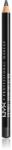 NYX Professional Makeup Eye and Eyebrow Pencil szemceruza árnyalat 940 Black Shimmer 1.2 g