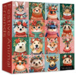 bboldin 1000 db-os puzzle - Festive Animal Friends (Z-1099) (Z-1099)