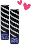 APIVITA Комплект - Стик за устни, какаово масло, SPF20, 2 х 4.4 g - ozone