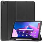Gigapack lenovo tab m10 tok álló, bőr hatású aktív flip, asztali tartó, fekete (GP-133794)