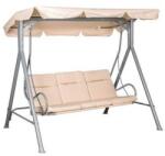 Happy Green TARA Kerti hintaágy, 3 személyes, bézs (50261300BE)