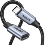 UGREEN US372 USB-C Gen2 5A kábel fonott, 0, 5m, fekete (80810) (80810)