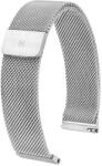 HIRSCH Milanaise 20mm Nemesacél óraszíj (30161434-2-20)