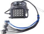 Thunder Germany SB124K30 Alumínium Stage box / Csoportkábel 16 (12 + 4 csatorna, 30 m kábel) - mkaudio