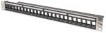 ASSMANN DN-91411-LF 19" 1U 24port ABS moduláris üres patch panel (DN-91411-LF) - pcx