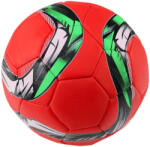 LEAN Toys Piros Nagy Futballlabda 24 cm 5-Ös Méret