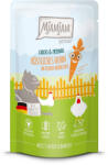  MjAMjAM 24x125g MjAMjAM Quetschie Chicks & Friends csirke & sárgarépa nedves macskatáp