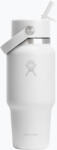 Hydro Flask Hőtartó palack Hydro Flask Wide Flex Straw Travel 621 ml white