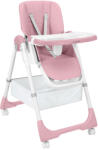 KikkaBoo Scaun bebe înalt Spicy+ - Roz Roz (1493C7) Scaun de masa bebelusi, inaltator