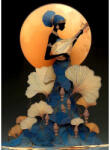 bboldin PT-727 - Moonlit Lute Woman - 1000 db-os puzzle (PT-727)