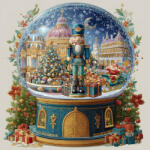 bboldin PT-546 - Christmas Nutcracker Globe - 1000 db-os puzzle (PT-546)