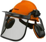 PARKSIDE Erdészeti sisak hallásvédővel, rostéllyal, narancssárga/fekete
