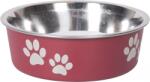 Flamingo Bella Kena Fémtál Kutyáknak - Piros 450 ml - fizz
