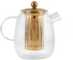 Vialli Design - Tulip Brewing Jug with Filter Gold Matt 1l (cfd-2506010038)
