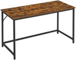 VASAGLE Slim Ipari Íróasztal Vintage Barna-Fekete Acélvázzal (EUZ-LWD043B01V1) - prodis