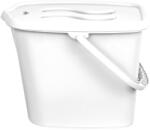 MALTEX Classic Pelenkatároló - Fehér, Szagzáró Fedéllel, Higiénikus Pelenkagyűjtő Otthonra