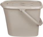 MALTEX Classic Pelenkatároló - Bézs, Szagzáró Fedéllel, Higiénikus Pelenkagyűjtő Otthonra