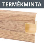 Arbiton Termékminta: Lars 7 cm-es parkettaszegélyléc, gumi szegélyes, vízálló, kábelcsatornával: Svéd tölgy (156243300000000014 - Termékminta)