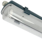  FIXTURE T8 por-, és páramentes armatúra 1 db 120 cm-es LED fénycsőhöz, fekete (LS-FXT120-1)