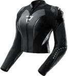 Rebelhorn Geacă de motocicletă din piele pentru femei Rebelhorn Diva RS negru-alb (PBRH-DIVA-RS-LJ-WOMEN-14)