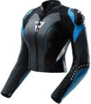 Rebelhorn Geacă de motocicletă din piele pentru femei Rebelhorn Diva RS negru-albastru (PBRH-DIVA-RS-LJ-WOMEN-12)
