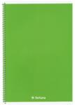 Fortuna Spirálfüzet vonalas FORTUNA Monocolor A/5 70 lapos zöld (01.02111) - tonerpiac