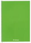 Fortuna Spirálfüzet vonalas FORTUNA Monocolor A/4 70 lapos zöld (01.02128) - tonerpiac