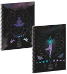 Ars Una Spirálfüzet kockás ARS UNA Mystic Constellation A/4 60 lapos (53904911) - tonerpiac