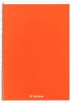 Fortuna Spirálfüzet vonalas FORTUNA Monocolor A/4 70 lapos narancssárga (01.02133) - tonerpiac