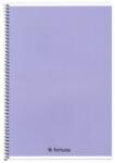 Fortuna Spirálfüzet vonalas FORTUNA Monocolor A/5 70 lapos pasztell lila (01.02125) - tonerpiac