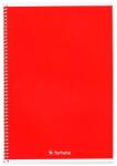 Fortuna Spirálfüzet vonalas FORTUNA Monocolor A/5 70 lapos piros (01.02110) - tonerpiac