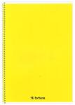 Fortuna Spirálfüzet vonalas FORTUNA Monocolor A/4 70 lapos sárga (01.02132) - tonerpiac