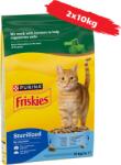 Friskies Halas száraz macskaeledel 2x10kg