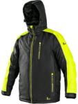 CXS CXS SIRIUS BRIGHTON / Férfi télikabát - fekete/sárga M (121007880293)