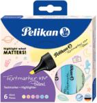 Pelikan Textmarker Pelikan Pastel set 6 culori (817325)