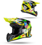 UFO Korey gyerek bukósisak black-fluo yellow (HE13600DUL)