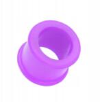  Szilikon alagút fül piercing lila 8mm (TP104-PURPLE8mm)