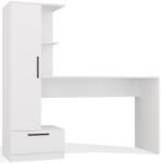 Cosmo íróasztal + Polc Szett Fehér