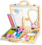 Bino Orvosi készlet fa bőröndben