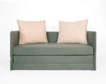 SFM Jack kinyitható kanapé - sötétzöld / bézs