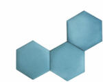 Ourbaby® Kárpitozott Hexagon panel - smaragdzöld