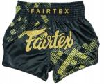 Fairtex Muay Thai Fairtex Heart of Gold rövidnadrág XL, kézzel varrott poliészterből (FX-BS1931-XL)