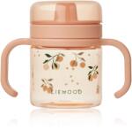 LIEWOOD Kylo tritán cseppmentes tanulópohár - kicsi barack