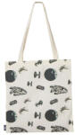 Cerdá Star Wars Black shopping bag, bevásárlótáska 40 cm (CEP2100006505B)