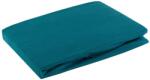 Takoy Pamut jersey gumis lepedő 90x200x25 cm türkiz 125 g/m2 Design 91