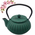 Kamille Öntöttvas Teás Kanna Teafőző Kanna Tea- És Gyógynövényfőző Szűrővel Kamille (KM4831)