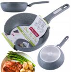 kamille Gránit Serpenyő Mély Vastag Szilárd 24 CM Gáz Indukciós Kamille (KM4292GR)